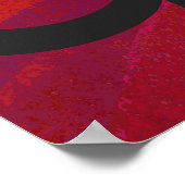 レッド90 Decade誕生日 ポスター (角)