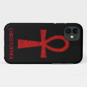 レッド・アンク・iPhone 5 カバー (裏面(横))