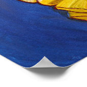 レッド&イエローカーニバルジェスタープリント ポスター (角)