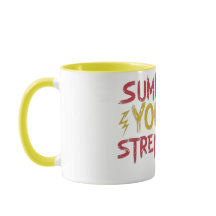 レッド&イエロー「強さを召喚」のデザイン