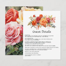 レッド、オレンジ、セージフローラゲスト詳細