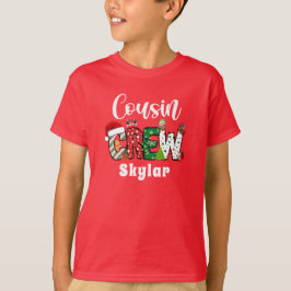 レッド・カズン・クルー クリスマス レトロTシャツ Tシャツ