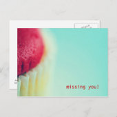 レッド・カッ恋しく思プケーキだ! ポストカード (正面/裏面)