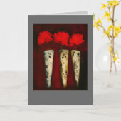 レッド・カードの赤 カード (黄色い花)