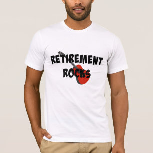 レッド・ギター・リタイアメント・ロックズ Tシャツ
