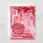 レッド・クイーン・コルビー ポストカード (正面/裏面)