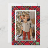 レッド クリスマス プラッド 写真 (裏面)