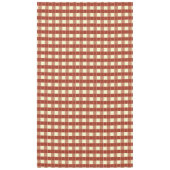 レッド&クリームチェック テーブルクロス (正面)