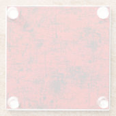 レッド グランジ ガラスコースター (裏面)