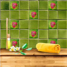 レッド&グリーンオールドメキシコミラゴロチャームハート