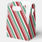 レッド&グリーンペパーミントストライプ フェイバーボックス (オープン)