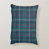 レッド、グリーン、ブルーのスコットランドタータンチェックパターン。 アクセントクッション (裏面(縦))