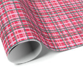 レッド グリーン レトロ クリスマス プライド フェスティブ クラシック ラッピングペーパー (ロールコーナー)