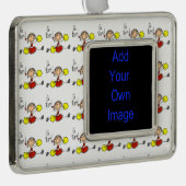 レッド・ゴー・チーム・チアリーダー シルバープレートフレームオーナメント (右)