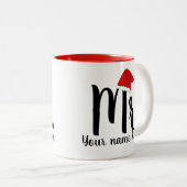 レッド・サンタさん ツートーンマグカップ (正面右)