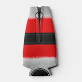 レッド・サンタスーツ夫人クロース・クリスマス・ボトルクール ボトルクーラー (裏面)