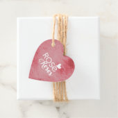 レッド&シーフオムグリーンロゼ&バラバレンティインギフト フェイバータグ (インサイチュ)