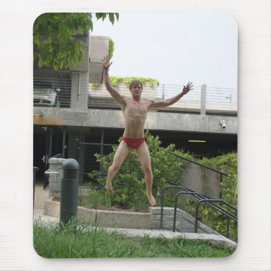 レッド・ジャンプ！ マウスパッド (正面)