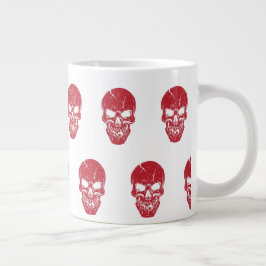 レッド・スカルをテーマにした ジャンボコーヒーマグカップ