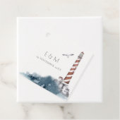 レッド・ダスキー・ブルー・ライト・ハウス・シー・モノグラ結婚ムズ  フェイバータグ (インサイチュ)