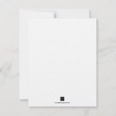 レッド ダリア 結婚式のご案内 保存版 招待状 (裏面)