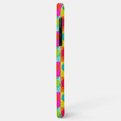 レッド ティール ターコイズ ブルー ライムグリーン ハート柄 Case-Mate iPhoneケース (裏面/左)