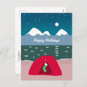 レッド・テント・キャンパー シーズンポストカード (正面/裏面)