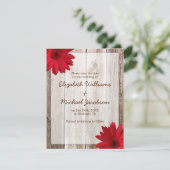 レッド デイジー ラスティック バーン セーブ・ザ・デート アナウンスメント (スタンド正面)