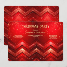 レッド デコレーション クリスマス ギラギラ ホリデーパーティー