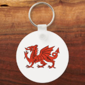 レッド・ドラゴン キーホルダー (正面)