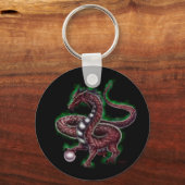 レッド・ドラゴン キーホルダー (正面)