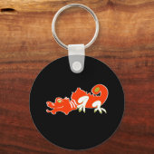 レッド・ドラゴン キーホルダー (正面)