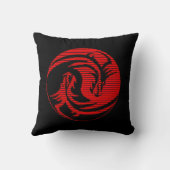 レッド・ドラゴン クッション (裏面)