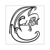 レッド・ドラゴン ラバースタンプ (インプリント)