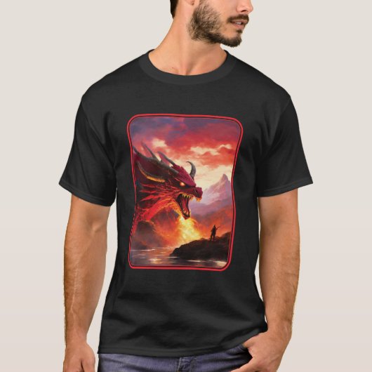 レッド・ドラゴン#1 Tシャツ (正面)