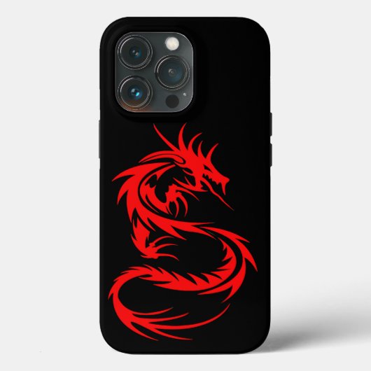 レッド・ドラゴン Case-Mate iPhoneケース (裏面)
