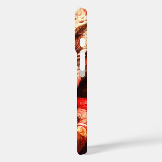 レッド・ドラゴン Case-Mate iPhoneケース (裏面 / 左)