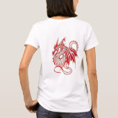 レッド・ドラゴン Tシャツ (裏面)