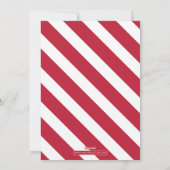 レッド・ノ・モア・ナイ静かツホリデー・フォトカード シーズンカード (裏面)