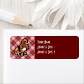 レッド・バセット・ハウンド ラベル (インサイチュ)