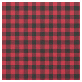 レッド·バッファロー·プレイド、レッド·フランネル ファブリック