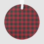 レッド·バッファロー·プレイ結婚ドズ·オア·初めてのクリスマス オーナメント (裏面)