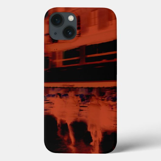 レッド・パリの夜。急カッコいい動 Case-Mate iPhoneケース (裏面)