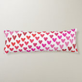 レッド&ピンクハート ボディピロー (裏面)