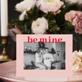 レッド&ピンクベミン |カップルの写真 |バレンタイン ポストカード