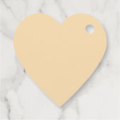 レッド フラワー ラスティック ヴィンテージ フェイバータグ (裏面)