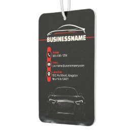 レッド&ブラックプロフェッショナル車のカーの詳細 カーエアーフレッシュナー