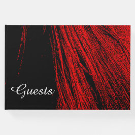 レッド&ブラックマネゲストブック ゲストブック