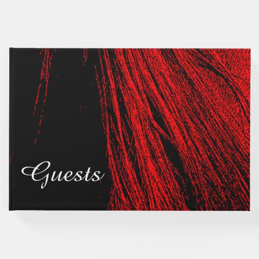 レッド&ブラックマネゲストブック ゲストブック (正面)