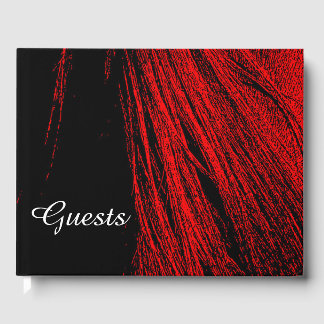 レッド&ブラックマネゲストブック ゲストブック